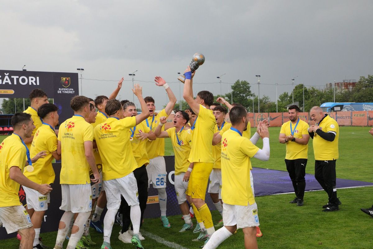 „Perlele” de 3,5 milioane € ale lui Becali, învinse de Craiova lui Rotaru în Supercupa României de la tineret + L-a impresionat pe selecționer