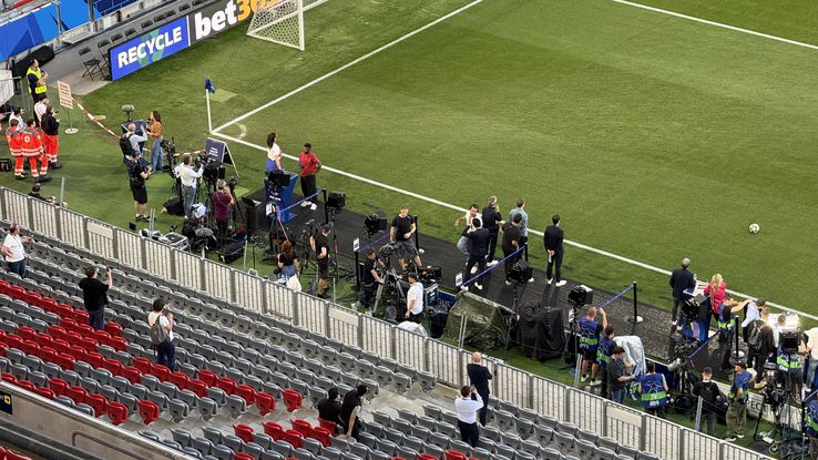 Allianz Arena din München găzduiește finala Champions League, PSG - Inter. Foto: Andrei Crăițoiu (GSP.RO)