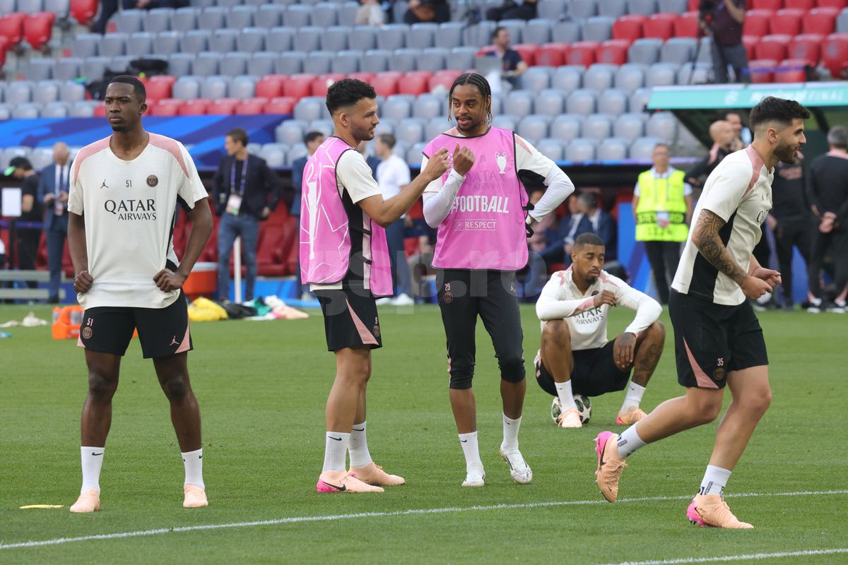 Antrenament oficial PSG