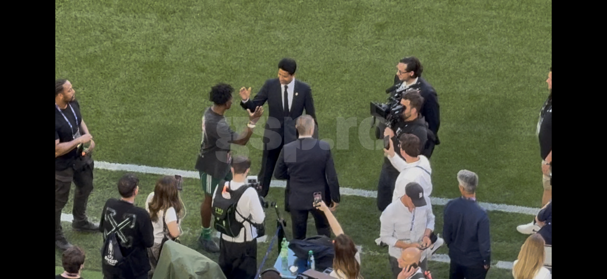 Patron PSG la antrenament