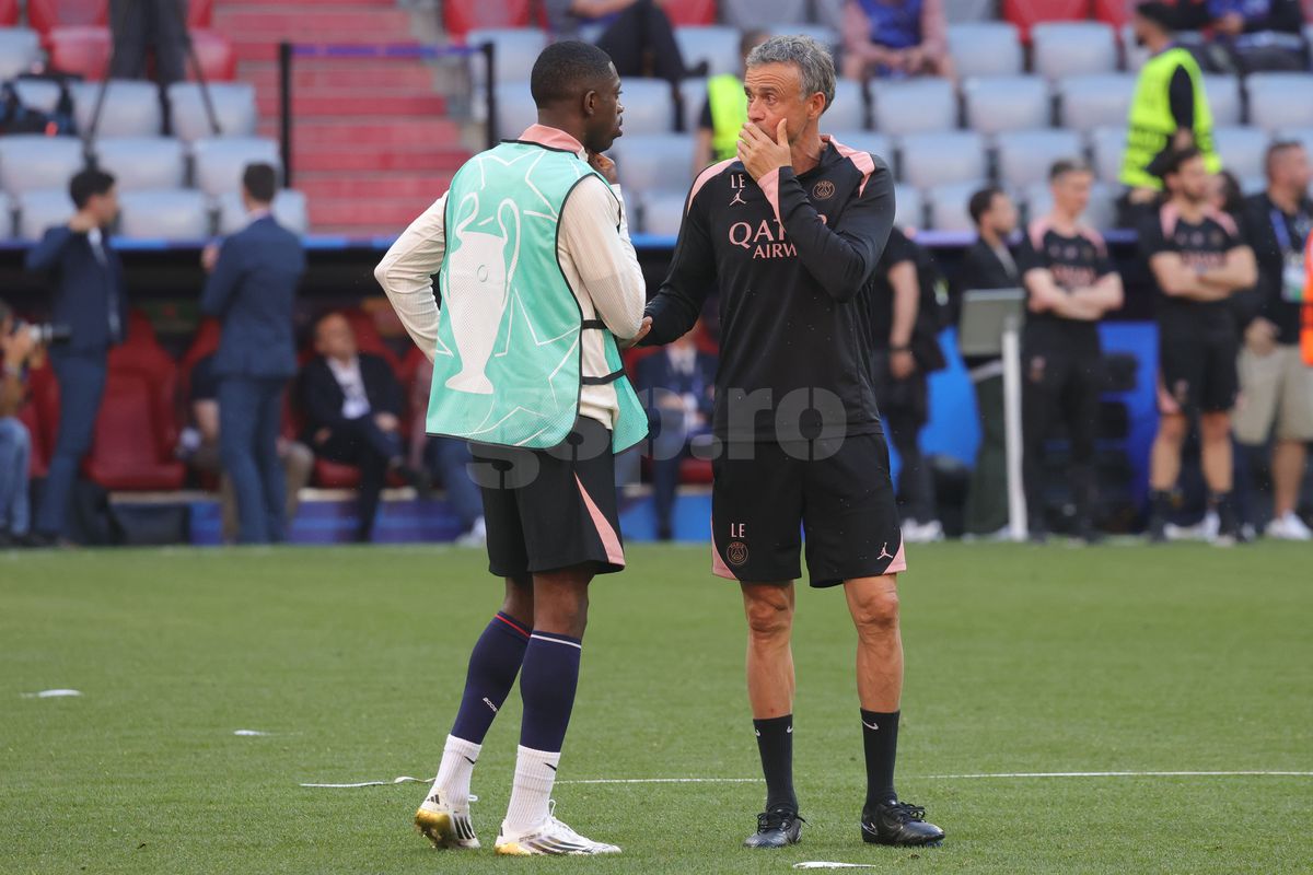 În mintea Parisului » 3 detalii din intimitatea lui PSG, înaintea marii finale cu Inter: scenele surprinse cu Dembele și Luis Enrique
