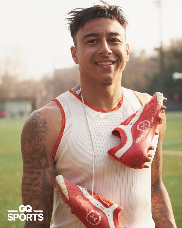 Jesse Lingard. Foto: Instagram @gq_korea