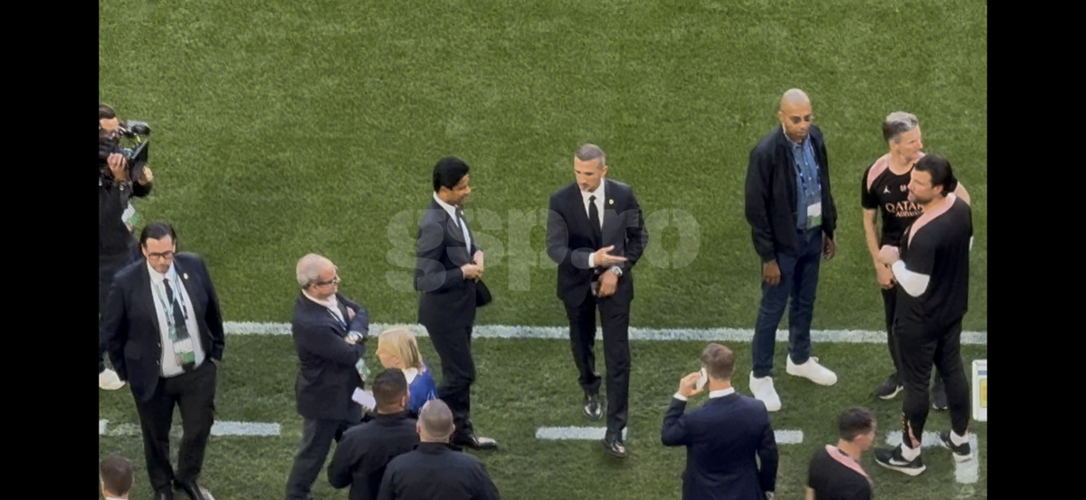 Nasser Al-Khelaifi, prezență neașteptată pe Allianz Arena, înainte de finala Ligii Campionilor » Ce a făcut când s-a întâlnit cu IShowSpeed