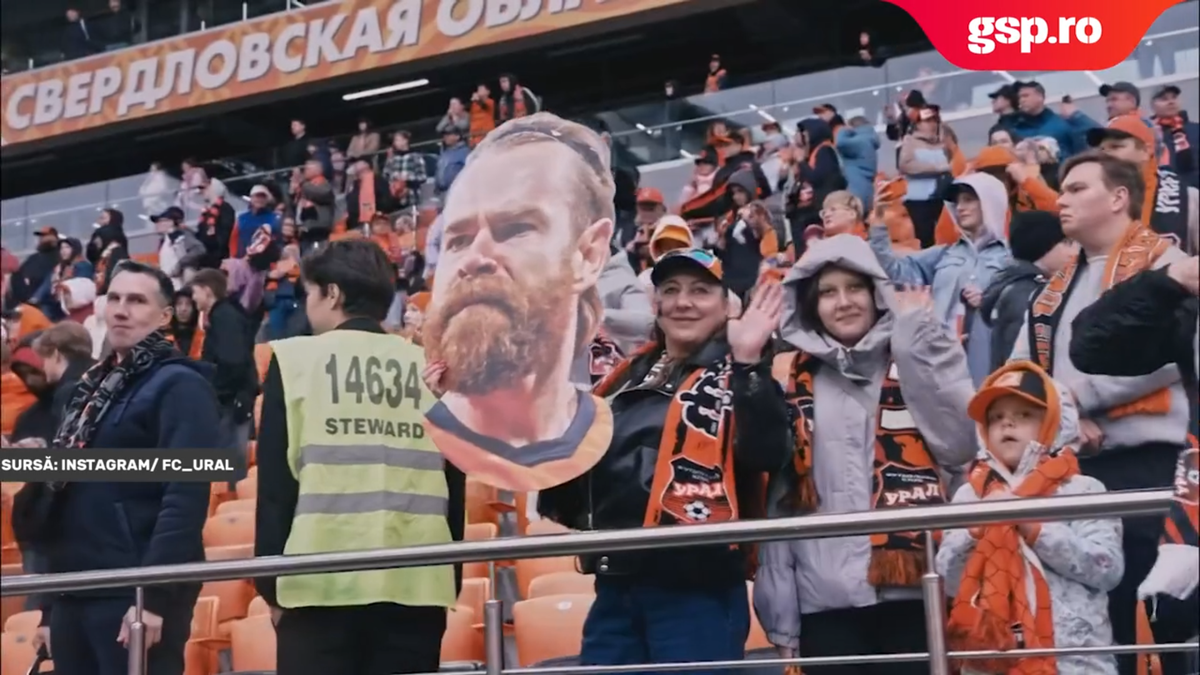 Eric Bicfalvi a revenit în Rusia, la Ural