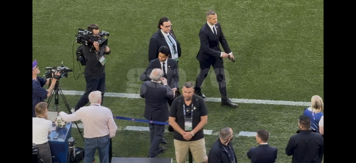 Patron PSG la antrenament