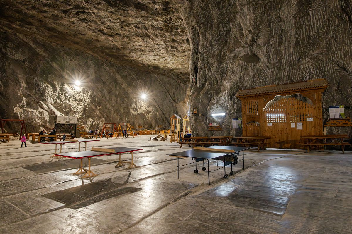 Salina Praid era un sanctuar al sportului!