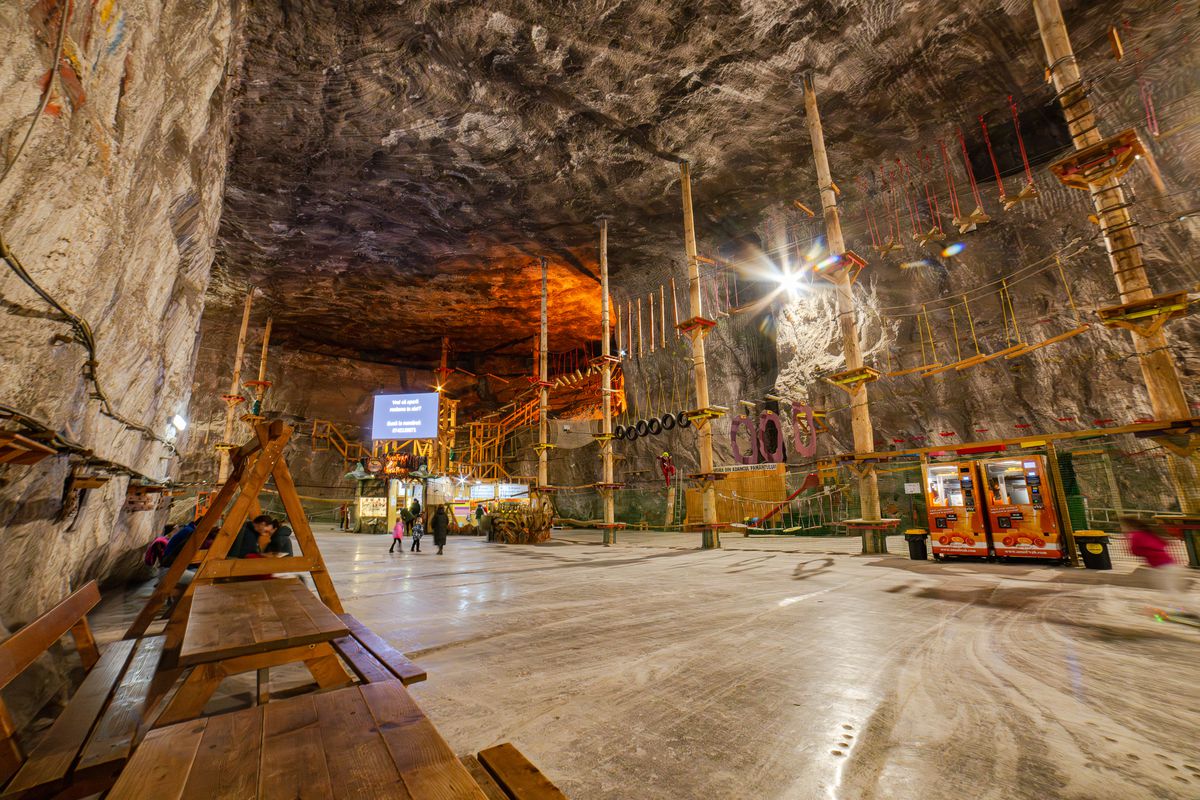 Salina Praid era un sanctuar al sportului!