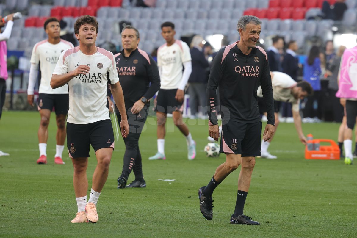 Antrenament oficial PSG