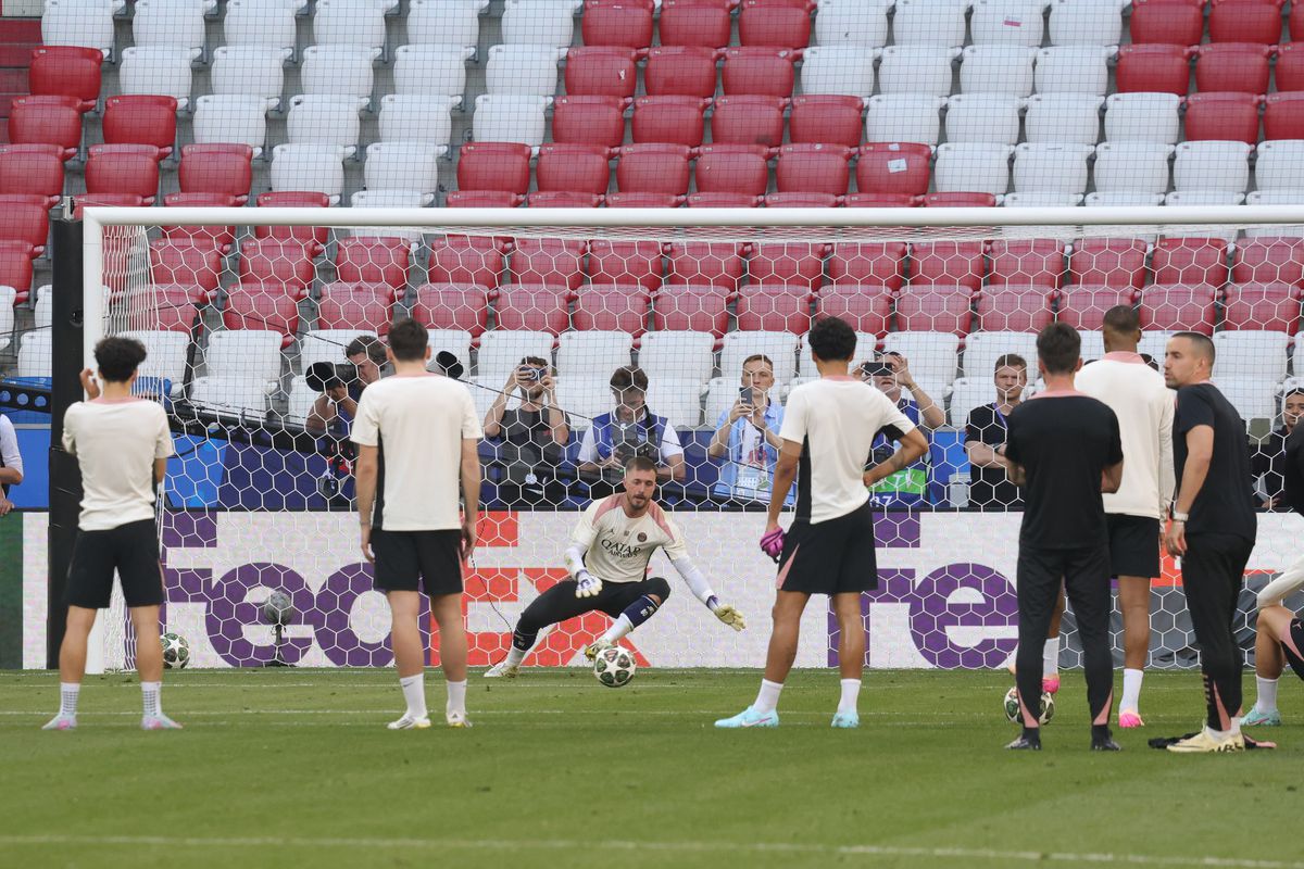 Antrenament oficial PSG