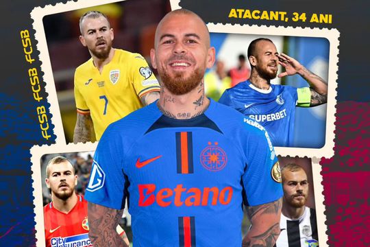 Denis Alibec a fost prezentat de FCSB // foto: Facebook