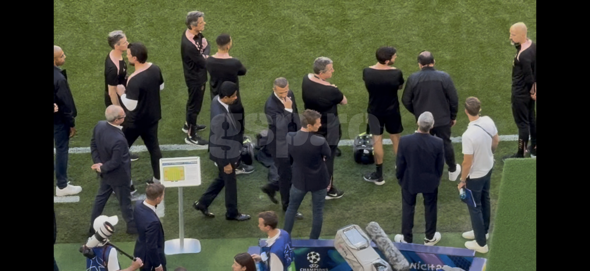 Patron PSG la antrenament