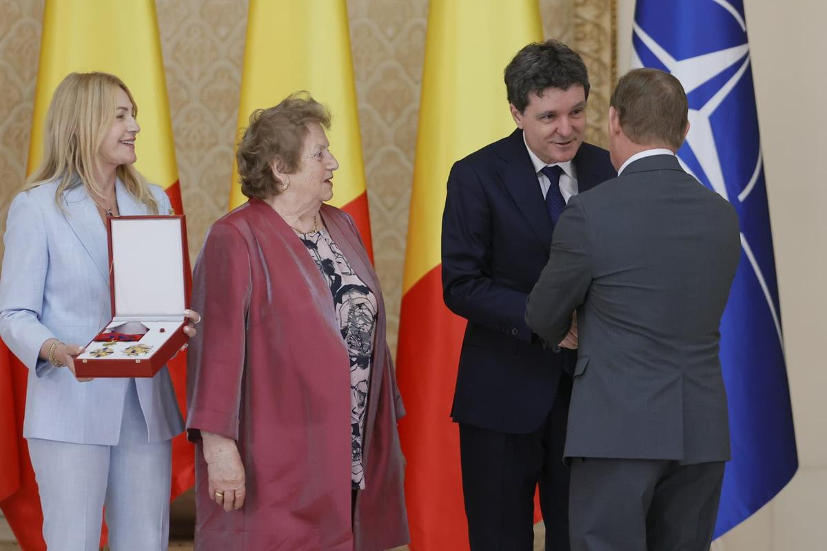 Nadia Comăneci, decorată de președintele Nicușor Dan cu Ordinul Național „Steaua României”: „Vreau să-i mulțumesc lui!”