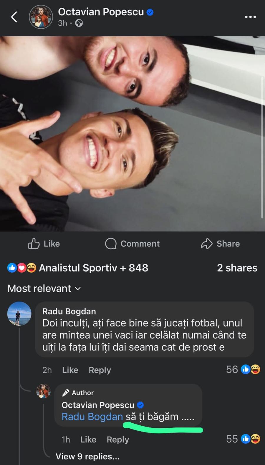 Octavian Popescu i-a ironizat pe fanii lui Dinamo după ce FCSB a obținut calificarea în Conference League: „Miawww”