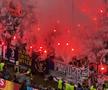 Imaginile cenzurate de UEFA la televizor! » Haos total după golul lui Dembélé: poliția a intrat în forță pe stadion. Foto: Andrei Crăițoiu (GSP.RO)