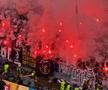 Imaginile cenzurate de UEFA la televizor! » Haos total după golul lui Dembélé: poliția a intrat în forță pe stadion. Foto: Andrei Crăițoiu (GSP.RO)