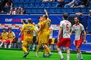 România termină pe primul loc grupa la Europeanul de minifotbal » Demonstrație de forță contra Georgiei