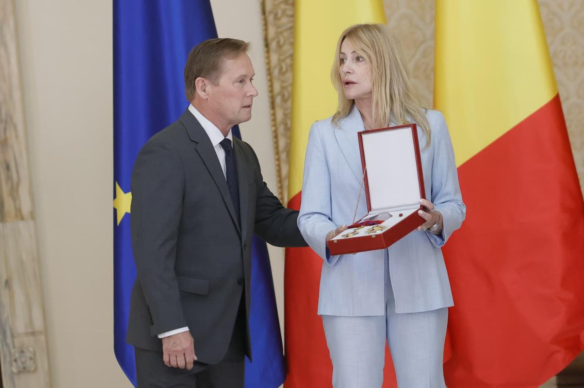 Nadia Comăneci, decorată de președintele Nicușor Dan cu Ordinul Național „Steaua României”: „Vreau să-i mulțumesc lui!”