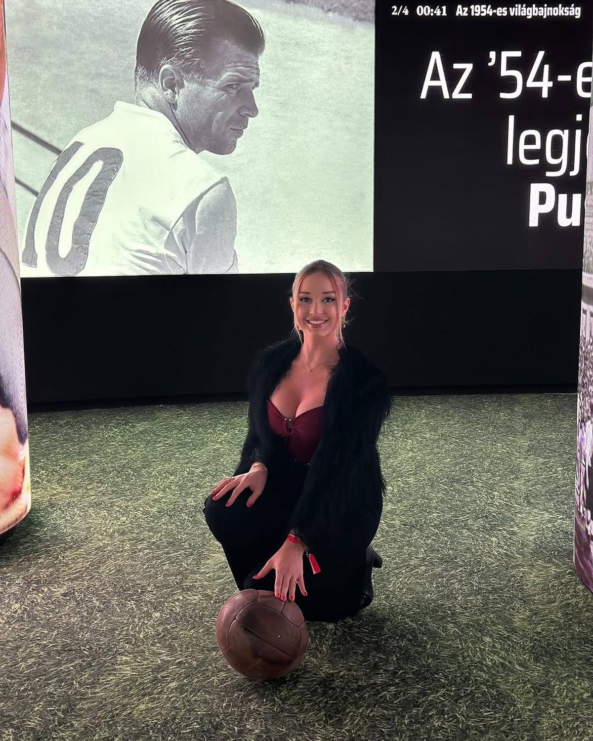 Strănepoata lui Ferenc Puskas, apariție electrizantă la finala Champions League: „Eu sunt Ane”