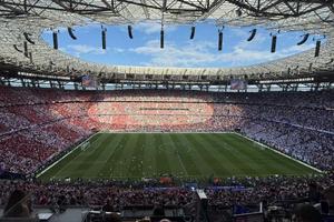 PSG - Arsenal, marea finală a Ligii Campionilor » Primele imagini de la stadion: echipele de start