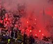 Imaginile cenzurate de UEFA la televizor! » Haos total după golul lui Dembélé: poliția a intrat în forță pe stadion. Foto: Andrei Crăițoiu (GSP.RO)