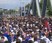 Fanii lui PSG au plecat spre stadion // FOTO: Ionuț Iordache (GSP.ro)
