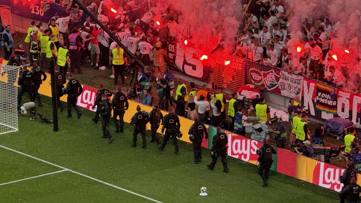 Haos în PSG-Arsenal după golul lui Dembele