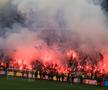 Imaginile cenzurate de UEFA la televizor! » Haos total după golul lui Dembélé: poliția a intrat în forță pe stadion. Foto: Ionuț Iordache (GSP.RO)