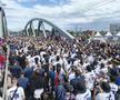 Fanii lui PSG au plecat spre stadion // FOTO: Ionuț Iordache (GSP.ro)