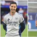 Mikel Arteta şi Luis Enrique FOTO: Ionuţ Iordache (foto)
