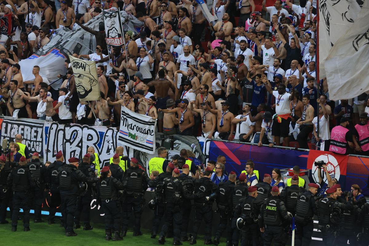 Haos în PSG-Arsenal după golul lui Dembele