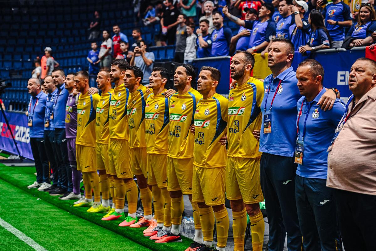 România - Georgia, la Europeanul de minifotbal // foto: Facebook European Minifootball Federation