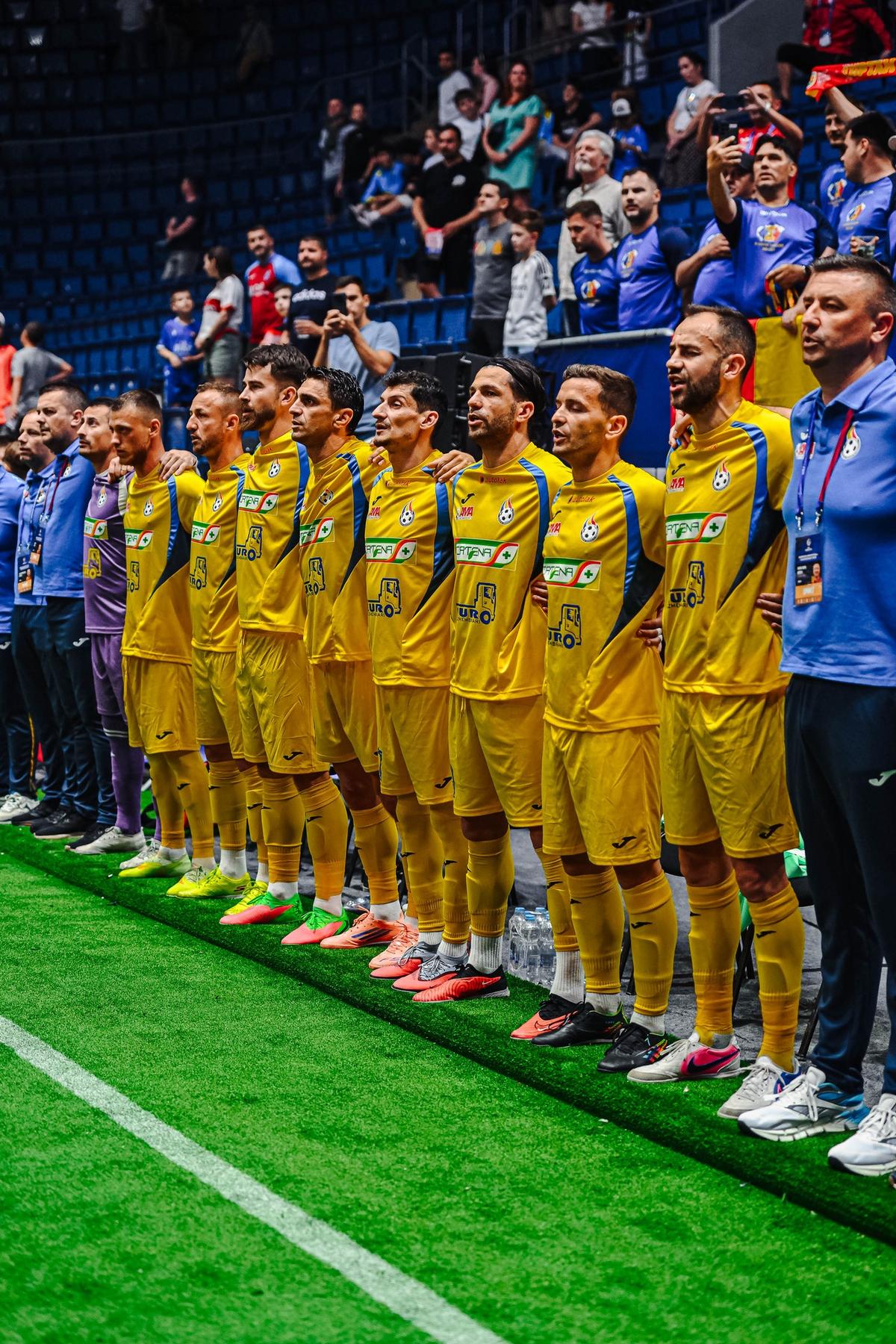 România - Georgia, la Europeanul de minifotbal // foto: Facebook European Minifootball Federation