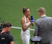 Anita Jones și Peter Schmeichel la PSG - Arsenal / FOTO: Ionuț Iordache (GSP.ro)