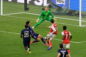 PSG - Arsenal, marea finală a Ligii Campionilor » Șansă uriașă de 2-0 pentru londonezi