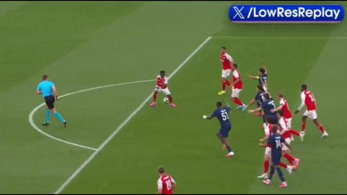 Penalty cerut de PSG în finala Ligii Campionilor: „Saka este foarte norocos”