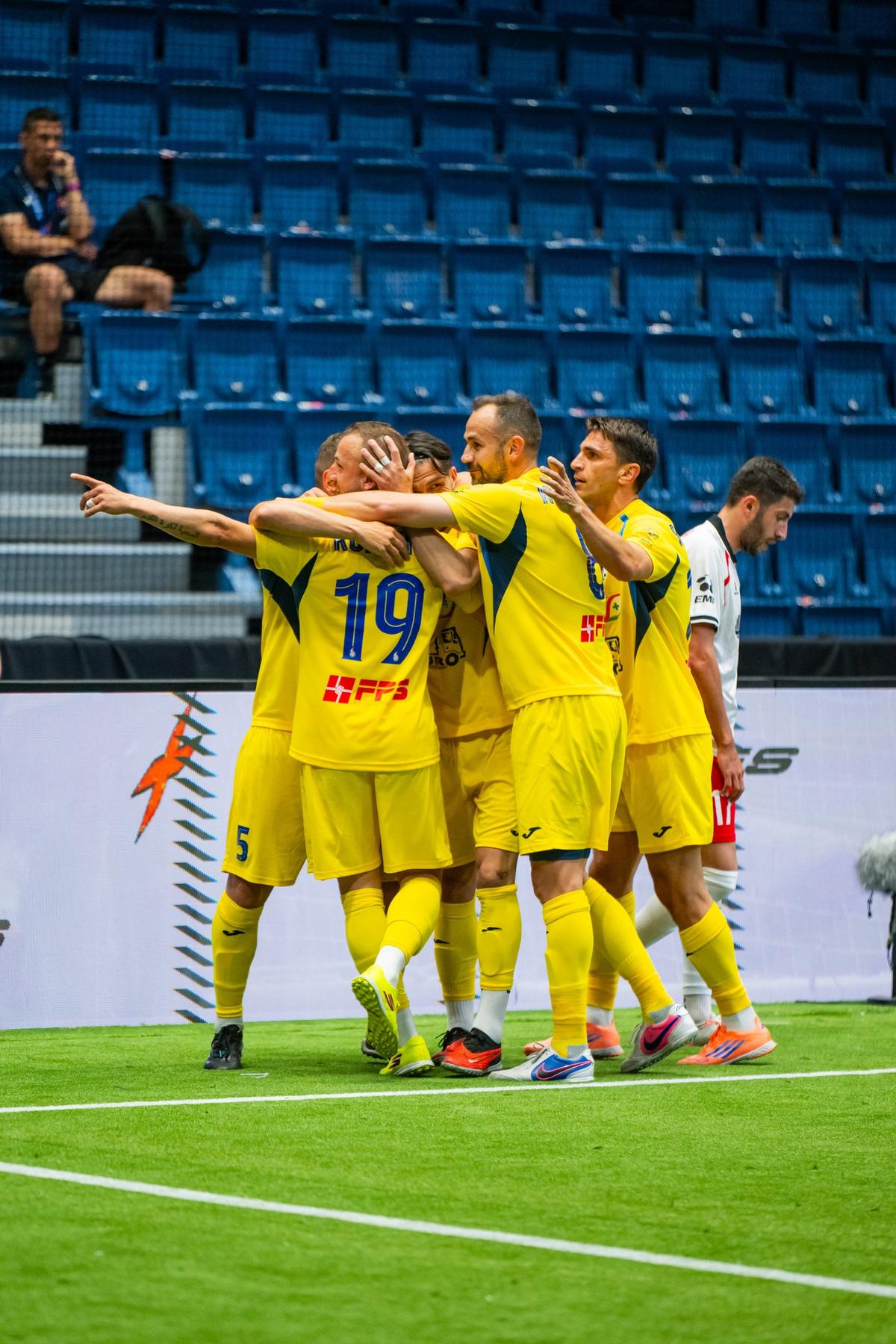 România - Georgia, la Europeanul de minifotbal // foto: Facebook European Minifootball Federation