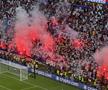 Imaginile cenzurate de UEFA la televizor! » Haos total după golul lui Dembélé: poliția a intrat în forță pe stadion. Foto: Andrei Crăițoiu (GSP.RO)