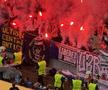 Imaginile cenzurate de UEFA la televizor! » Haos total după golul lui Dembélé: poliția a intrat în forță pe stadion. Foto: Andrei Crăițoiu (GSP.RO)