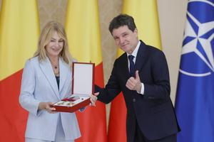 Nadia Comăneci, decorată de președintele Nicușor Dan cu Ordinul Național „Steaua României”: „Vreau să-i mulțumesc lui!”
