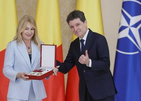 Nadia Comăneci, decorată de președintele Nicușor Dan cu Ordinul Național „Steaua României”: „Vreau să-i mulțumesc lui!”