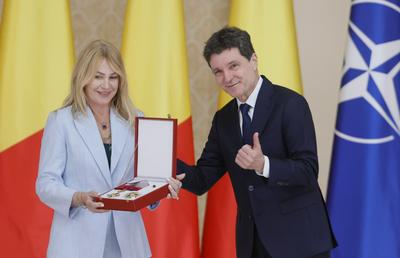 Nadia Comăneci, decorată de președintele Nicușor Dan cu Ordinul Național „Steaua României”: „Vreau să-i mulțumesc lui!”