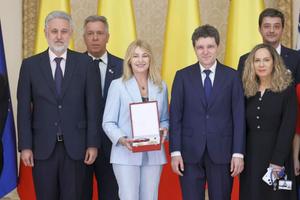 Nadia Comăneci, decorată cu Ordinul Național „Steaua României”: „Vreau să-i mulțumesc lui!”