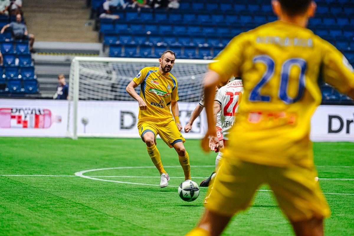 România termină pe primul loc grupa la Europeanul de minifotbal » Demonstrație de forță contra Georgiei