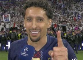 Marquinhos, căpitanul lui PSG, a intrat în istorie » Cine i-a oprit interviul la final