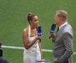 Anita Jones și Peter Schmeichel la PSG - Arsenal / FOTO: Ionuț Iordache (GSP.ro)