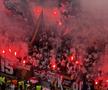 Imaginile cenzurate de UEFA la televizor! » Haos total după golul lui Dembélé: poliția a intrat în forță pe stadion. Foto: Andrei Crăițoiu (GSP.RO)