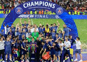 Imaginea zilei la Budapesta! Ce făcea Marquinhos, căpitanul lui PSG, în timp ce colegii lui declanșaseră sărbătoarea