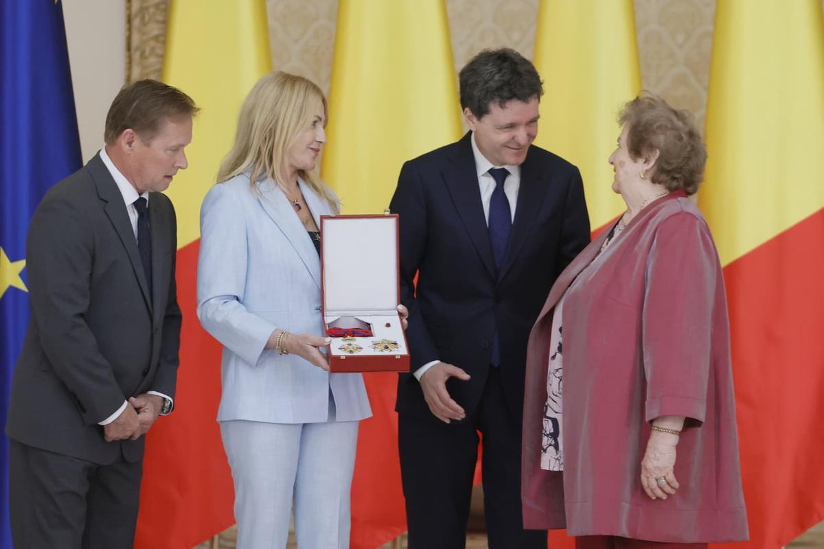 Nadia Comăneci, decorată de președintele Nicușor Dan cu Ordinul Național „Steaua României”: „Vreau să-i mulțumesc lui!”