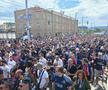 Fanii lui PSG au plecat spre stadion // FOTO: Ionuț Iordache (GSP.ro)