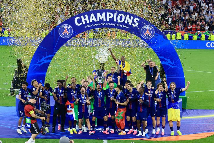 PSG a triumfat în Liga Campionilor / FOTO: Ionuț Iordache (GSP.ro)